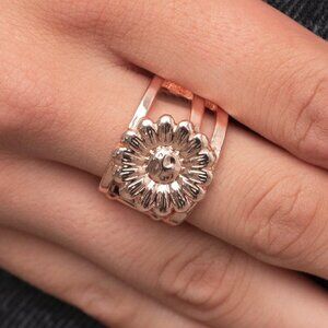 Paparazzi Jewelry Accessories - Roadside Daisies - Rose Gold Ring - Vintage